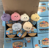 Jouets en peluche Xiao Long Bao mignons et transfrontaliers, parfaits pour soulager le stress, la libération émotionnelle, le plaisir tactile, cadeaux porte-clés