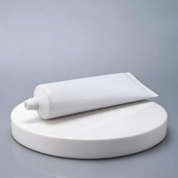 Tubo Exprimible de Plástico Blanco para Limpiador Facial, Gel de Ducha, Loción Corporal, con Tapa, 50G 100G, Tubo Exprimible para Cosméticos