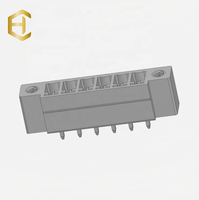 Bloc de bornes à vis HC15EDGVM-3.81-6P-V vert, pas de 3,81 mm, simple rangée, 6P, connecteur PCB, 300V 8A