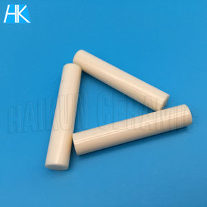 מותאם אישית עיבוד טמפ גבוהה עמיד 96% 99% Al2O3 אלומינה קרמיקה מוט בר - Product Image 3