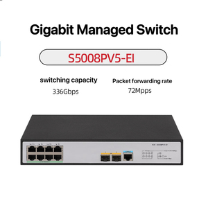 Switch de Red Gigabit Ethernet 10/100/1000Mbps Administrado Directo de Fábrica, Compatible con QoS, IPv6, Función IEEE <span class=keywords><strong>802.1x</strong></span> - Product Image 5