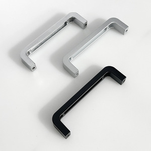 Ls510 Zinc Alloy Handle U Shaped Square Groove Cabinet Furniture Handle Minimalist Design - Product Image 2
