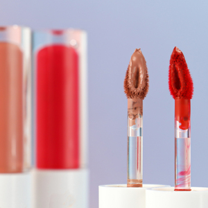 Nuovi tubi di buona qualità due lati trucco lucidalabbra Private Label rendere il vostro duraturo 2 In 1 rossetto e lucidalabbra - Product Image 4