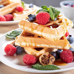 <span class=keywords><strong>Gaufrier</strong></span> à bulles antiadhésif classique de Style américain pour petit déjeuner de vacances avec contrôle de brunissement réglable - Product Image 6