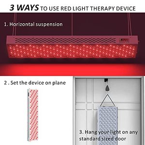 Dispositivo de Terapia de Luz Roja LED de Alta Intensidad de 1000W, 660nm y 850nm - Product Image 6