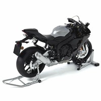 Modèle de moto Yamaha R1M en métal, extra large, à l'échelle 1:5, avec simulation dynamique de pulvérisation de feu électrique, ornement de bureau