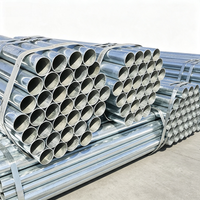 Conduite en acier non allié galvanisé à chaud pour la protection des câbles, applications de tuyauterie structurelle, norme GB, certifiée ISO 9001