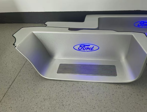 Pédale de bienvenue en alliage d'aluminium Série de luxe LOGO Personnalisé Convient pour les voitures Convient pour Ford T8 Convient pour Benz Vito - Product Image 3