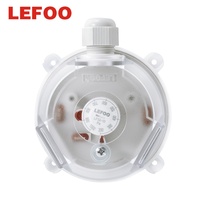 Pressostat différentiel LEFOO HVAC SPDT 50~5000pa étanche pour le contrôle de la pression d'air des fours de chauffage et de ventilation