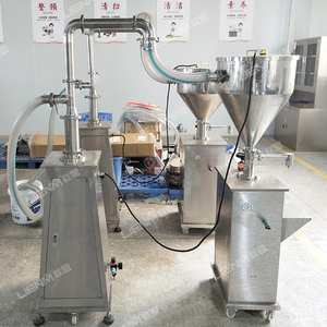 Machine à pâte semi-automatique verticale LIENM avec trémie et moteur pour shampooing, <span class=keywords><strong>pommade</strong></span>, liquide visqueux, huile - Acier inoxydable, haute précision - Product Image 2