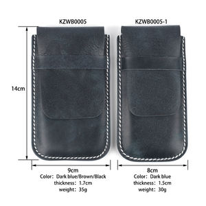 Sac en cuir de vache véritable de haute qualité, pochette de montre de luxe très populaire, pochette de montre protectrice souple OEM pour pochette de montre <span class=keywords><strong>ROLX</strong></span> - Product Image 4