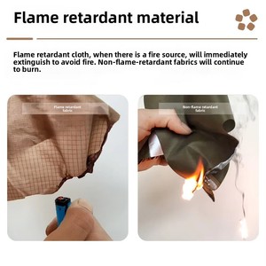 Carpa <span class=keywords><strong>de</strong></span> Invierno para Acampar, Resistente al Frío, Plegable, Portátil, con Protección Solar, Impermeable, Ignífuga, <span class=keywords><strong>de</strong></span> Gran Espacio, para <span class=keywords><strong>2</strong></span> Personas, Familiar - Product Image 5