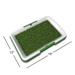 Venta caliente fácil de limpiar Pet aseo adiestramiento baño Pad bandeja higiénico perro interior perro estera de la hierba Baño - Product Image 2