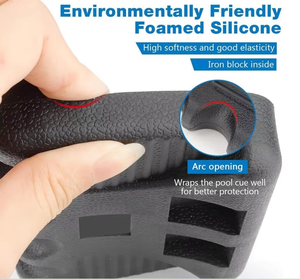 Support de queue de billard en caoutchouc de haute qualité pour table de billard avec fixation à 2/3/4 griffes - Product Image 3