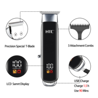HTC AT-568 Tondeuse à cheveux sans fil Homme Tondeuse à cheveux Tondeuses à barbe professionnelles pour salon de coiffure