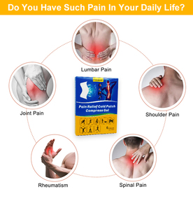 Enokon Gel Adesivo Terapêutico Quente e Frio OEM para Alívio da Dor com Ervas Naturais para Dores Musculares, nas Articulações e nos Joelhos – Lançamento Quente! - Product Image 2
