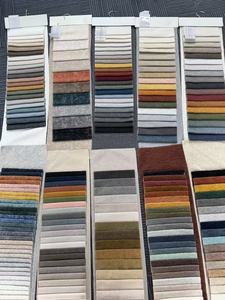 Tela de Chenilla de Alta Calidad en Existencia, Tela de Tapicería Bouclé, Tela de Malla Estampada para Cojines de Sofá - Product Image 2