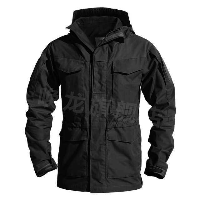 M65 Field Jacket Men Windbreaker Jacket Men's Waterproof Windproof Hood Tactical Jacket for Men