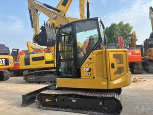 Excavadora de cadenas CAT 306.5 usada original de buen rendimiento, miniexcavadora de 6.5 toneladas, excavadora Cat en venta con alta calidad - Product Image 3