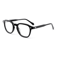 Nouveau cadre de lunettes optiques de prescription de monture en acétate vintage pour femmes et hommes