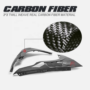 Guardabarros Delantero para Hyundai Elantra Avante N (CN7) 21+ Facelift EPA Fibra de Carbono Real (Modelo Facelift) Negro EPR - Product Image 3