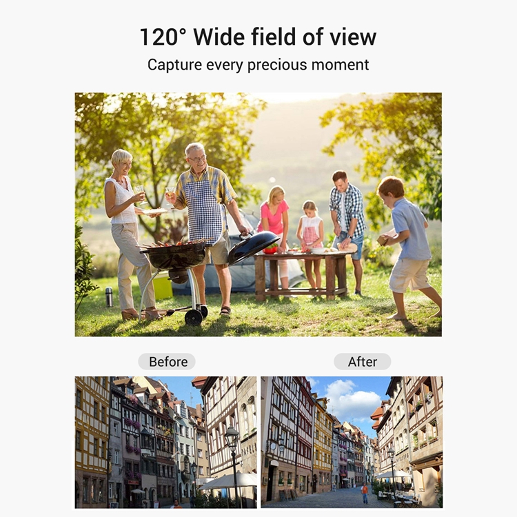 Two in One 16mm Wide Lens + 12X Macro Lens Set Clip-on Phone Camera Lens Add-on Lenses Kit