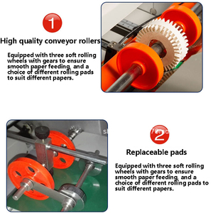 Machine à plier le papier automatique pour les instructions/brochures/pliages de documents - Product Image 3
