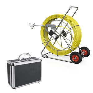 Cámara de inspección de tubería de varilla de empuje de gran oferta con teclado - Product Image 6