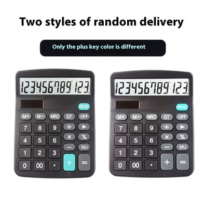 <span class=keywords><strong>Calculatrice</strong></span> <span class=keywords><strong>financière</strong></span> solaire 12 chiffres M28 de style scientifique en plastique pour usage scolaire, personnalisable avec logo, cadeau du fabricant - Product Image 3