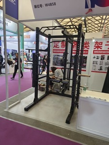 All-In-One rak daya Dual Pulley System mesin Smith perlengkapan Gym logam untuk latihan kekuatan untuk lengan - Product Image 3