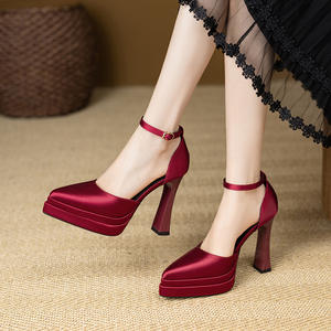 รองเท้าโลฟเฟอร์หนังพื้นนิ่มพรีเมียมสำหรับเจ้าสาว คอลเลคชั่นฤดูร้อน-ฤดูใบไม้ร่วง ปี 2026 สไตล์ฝรั่งเศสแบบแมรี่เจน รองเท้าส้นสูงลำลอง - Product Image 2