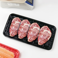 GZW Plateau PET jetable 3 compartiments Récipients écologiques Boîte à lunch en plastique pour micro-ondes Emballage alimentaire Modèle 1525S