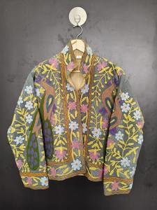 Chaqueta de Mujer Reversible, Transpirable, de Forro Polar 100% Algodón, Acolchada y Tejida a Mano, para Otoño e Invierno - Product Image 3