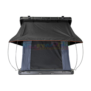 Tente de toit rigide pour voiture, tente de <span class=keywords><strong>camping</strong></span> pliable pour toit de voiture, échelle triangulaire pour voiture, toit épaissi - Product Image 3