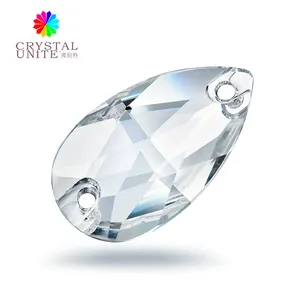 Crystal Unite Groothandel Waterdrop Naaien Stones Accessoires