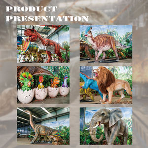 Devilsaur <span class=keywords><strong>Jurassic</strong></span> <span class=keywords><strong>Dino</strong></span> <span class=keywords><strong>World</strong></span> Theme Park Amusement Robotique Automatique Réaliste Dinosaure Costume Animatronic Modèle À L'extérieur 1 Pcs - Product Image 3