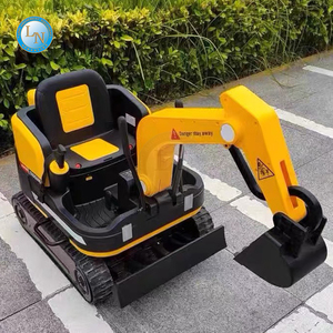 Excavatrice électrique pour enfants à prix abordable, véhicule jouet 12V, voiture électrique à batterie grande taille, convient aux enfants de 3 ans et plus, voiture à conduire - Product Image 2