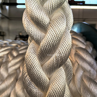 Cordage torsadé en nylon de qualité marine Boyuan 10 mm, durable, haute résistance, accessoires de mise à l'ancre et de remorquage pour bateaux