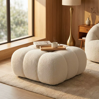 Ensemble de canapés modulaires Marshmallow |   Éponge haute densité, design sans armature |   Couverture en cachemire |   Ensemble de canapés modernes adaptés aux appartements