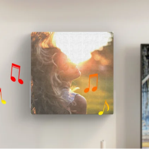 Décoration murale, murale, salon, hôtel, <span class=keywords><strong>restaurant</strong></span>, cadre mural avec haut-parleur Bluetooth <span class=keywords><strong>pour</strong></span> cadeaux - Product Image 1