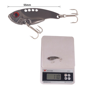 Señuelo Metálico Sumergible Luya Vib11G/5.5Cm de Largo Alcance, Señuelo Duro para Pesca en Agua Dulce/Mar, Señuelo Artificial para Lubina y Marlín - Product Image 5