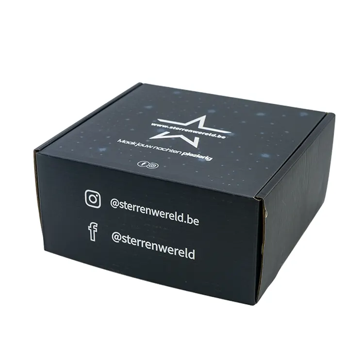 Products Customized LOGO Packaging Printing Clothing Corrugated Box Anniversary Gift Box