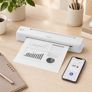 เครื่องพิมพ์ Xprinter T8 รุ่นขายดี พกพาสะดวก พิมพ์ความร้อนโดยตรง สำหรับงานบันทึกและข้อสอบในครัวเรือน - Product Image 1