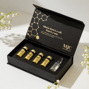 Có thể tái chế cứng nam châm Quà Tặng Bao bì hộp Tùy chỉnh màu đen từ Peptide 5ml lọ cứng nhắc hộp giấy với logo - Product Image 1