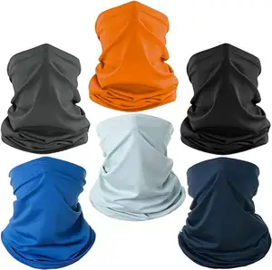 Sports Scarf Neck Sunscreen mask Warmer Cycling Hiking Tube Face Head Wrap Cover Riding Headband Motorcycle Face Mask