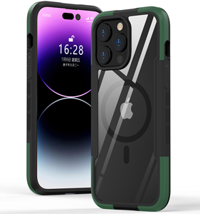 Clbx iPhone 15 Promax trường hợp điện thoại MagSafe da cảm thấy Matte Magnetic chống thả hoàn toàn bảo vệ Yiwu đại lý mua hàng - Product Image 3