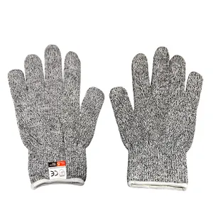 High Quality Durable Thickened Anti Cut Working Gloves Hppe Work Protection Gloves Factory Supply
