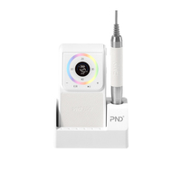 Pnd750 Nagelboormachine 40000Rpm Borstelloze Motor Lage Geluidstrillingen (Oranje/Paars/Roze/Wit/Blauw/Zwart) Nagelkunstapparatuur