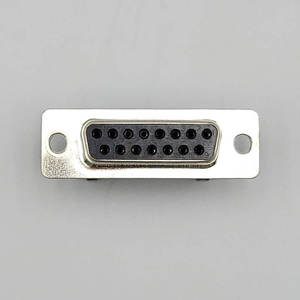 Connecteur Soudé Noir Mâle et Femelle DB9 DB15 DB25, Adaptateur de Port Série RS232 - Product Image 3