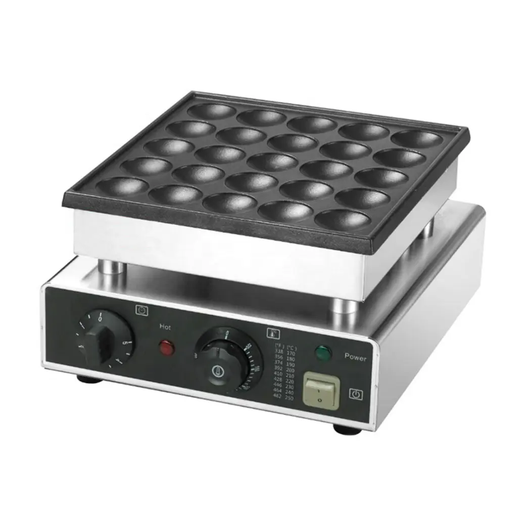 25 Buracos Elétrico Assado Bird Egg Grill Máquina Codorna Ovos Forno Ferro Polvo Bolas Fogão Takoyaki Criador